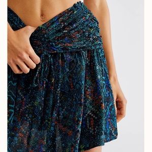 NWOT Free People Saturday Sun Mini Skirt (…